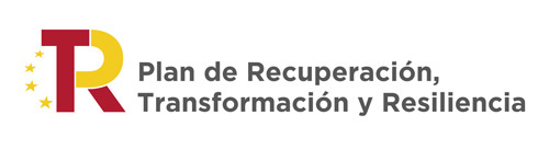 Logo plan de recuperación, transformación y resiliencia
